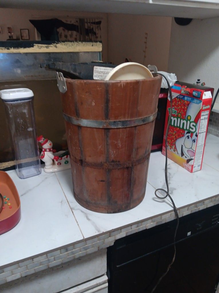 Old Ice Cream Maker