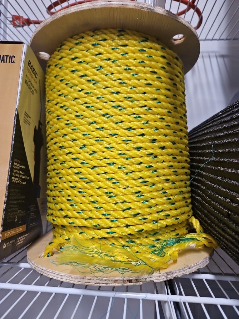 3/8th Pull Rope Cord 3500lb Pull Strength Break 