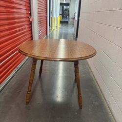 Real Wood Dining Table With Extensions
