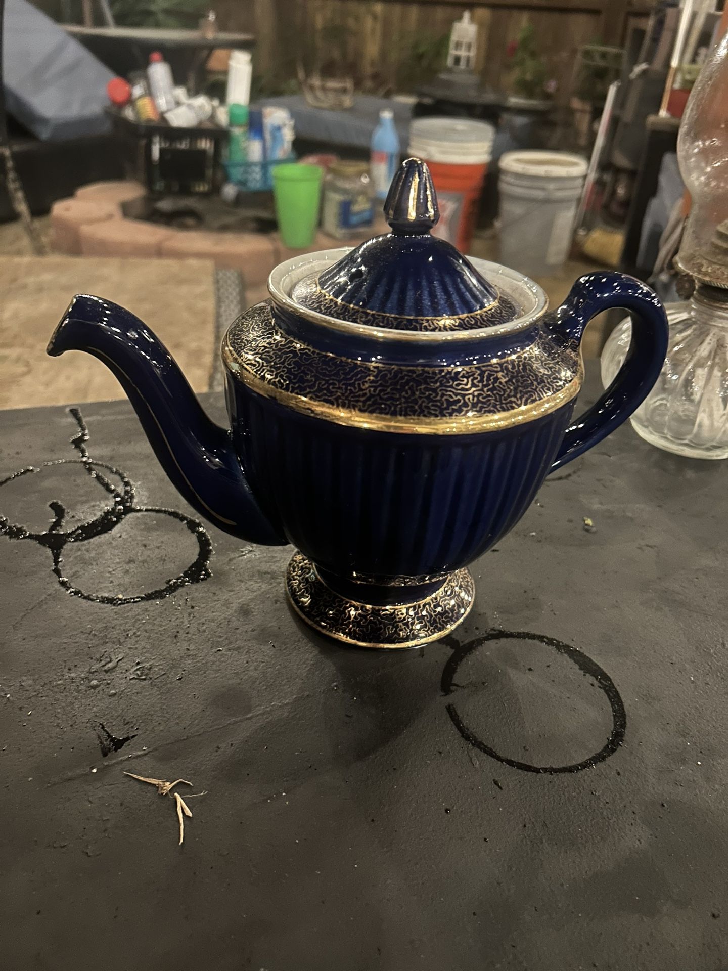 Vintage LIMOGE ROYAL MAZERINE Tea - AMAZING FIND!!!
