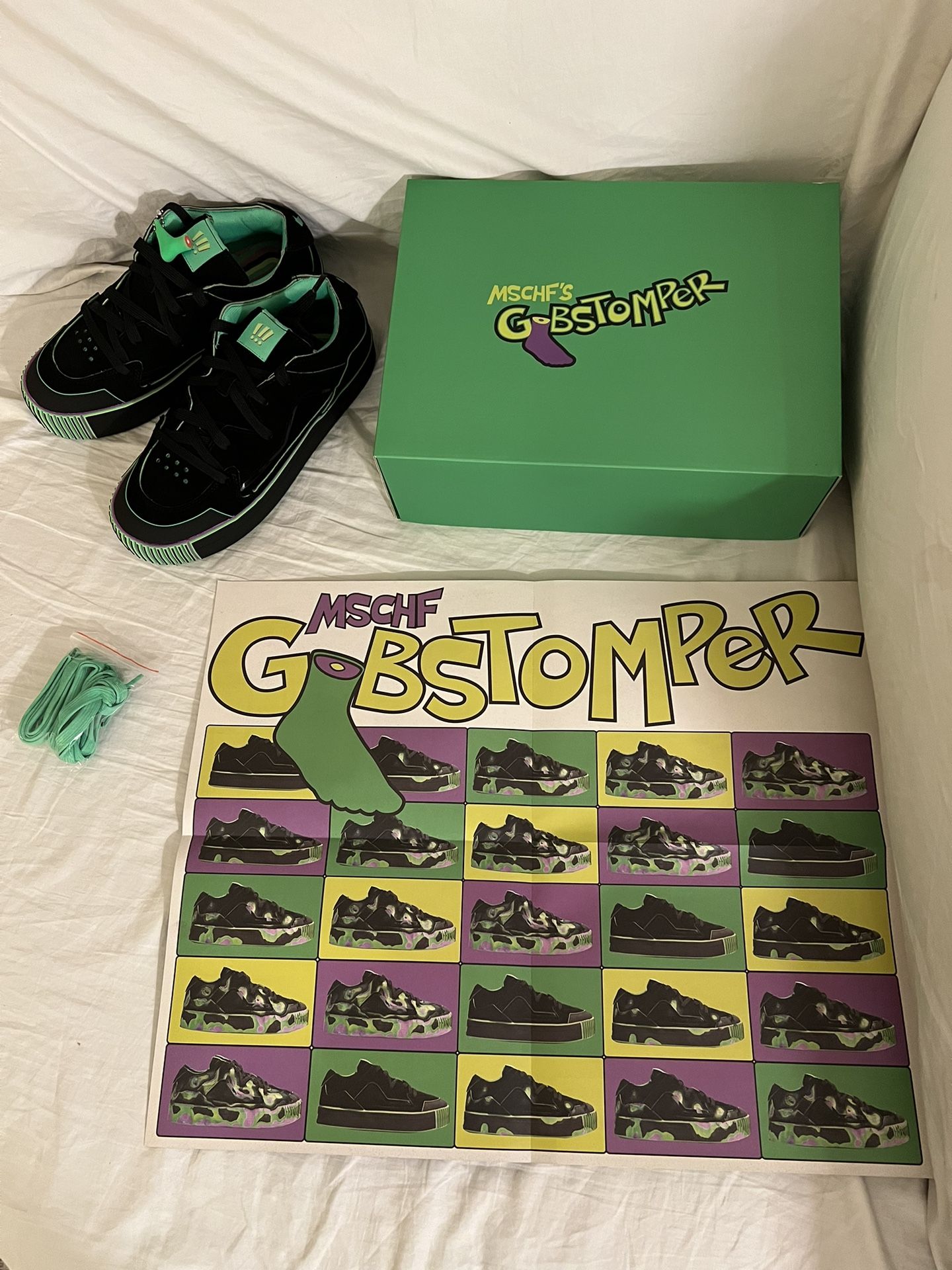 MSCHF GOBSTOPPER US SIZE 10 Black