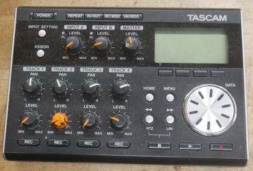Tascam DP-004 Portable Digital Pocket Studio Multi Track Recorder F(contact info removed)4