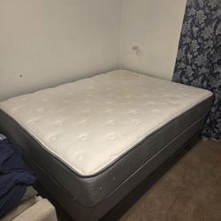 Free Queen Bed. 