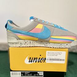 Nike Union LA x Cortez SP Smoke Grey Multi Men Unisex Casual Shoes Size; M7.5/ W9