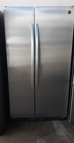 Kenmore Side By Side Stainless Steel Refrigerator
