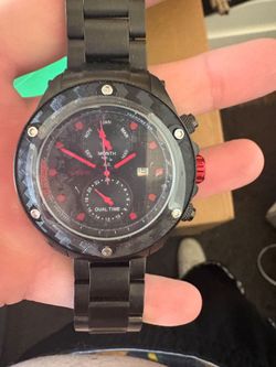 Redline Dual Time Tachymeter Watch