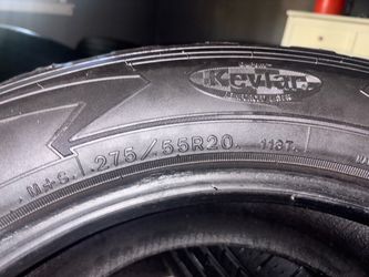 275/55/20 Goodyear wrangler