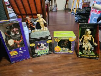 Vintage Halloween Decor Collectables Lot $100 (Video Attached)