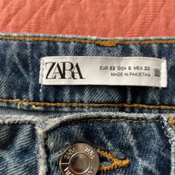 Zara straight leg jeans