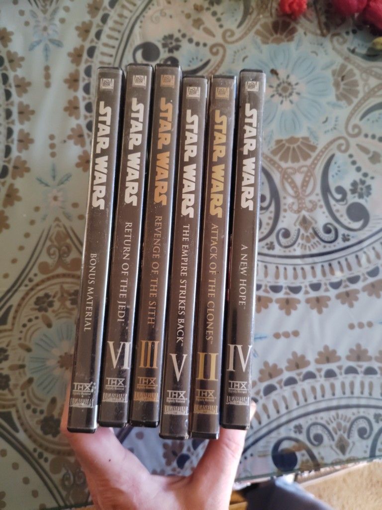 Star Wars Dvds