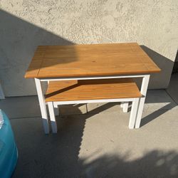 Dining Table With Benches