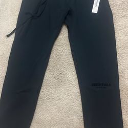 black essentials pants S-L