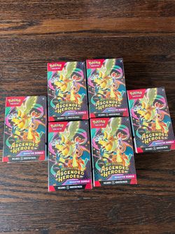 Ascended heroes booster bundle sealed