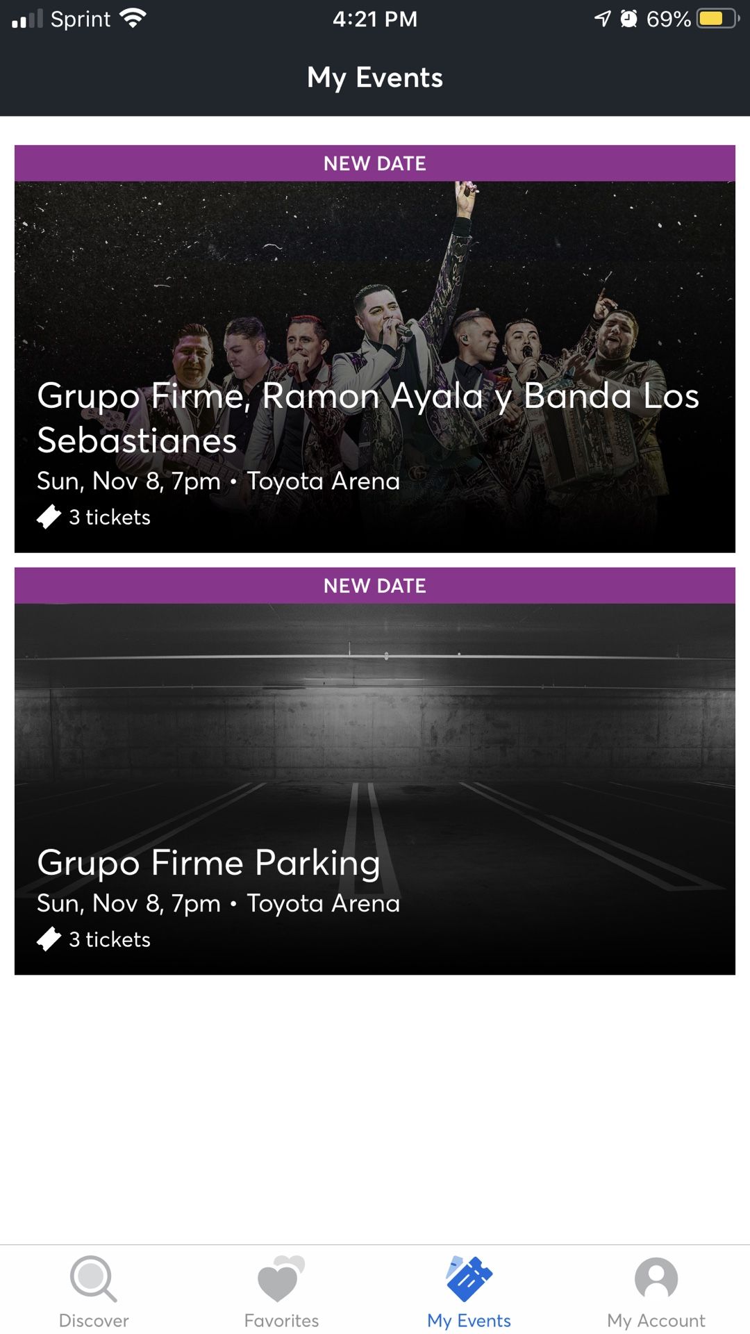 Concert tickets for Grupo Firme, Ramon Ayala, & Banda Los Sebastianes