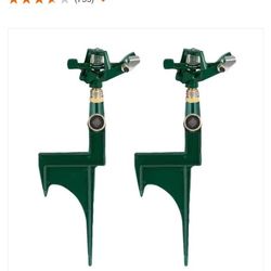 2 Pack Lawn Sprinkler - Brand New