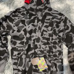 Bape zip up 