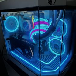 Custom Liquid Cooled Gaming PC Intel I9 13900K 32GB DDR5 RTX 4090 2TB SSD Win 10