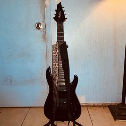 7 String Electric Guitar & Accessories 