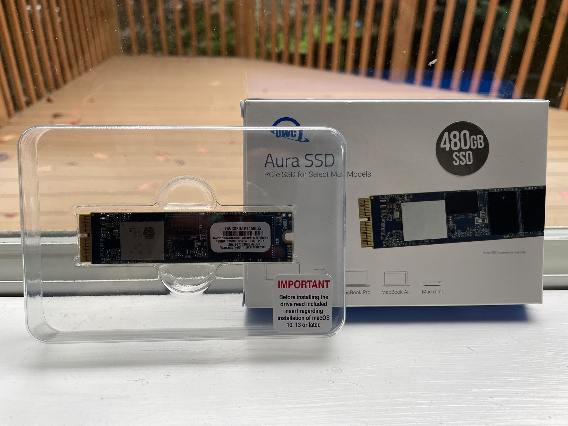 OWC 480GB Aura Pro X2 SSD