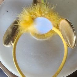 Yellow Minnie Mouse Headband 