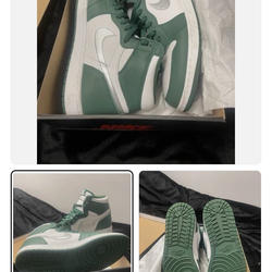 Jordan 1 Gorge Green
