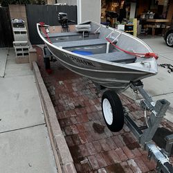 14’ Aluminum Fishing Boat