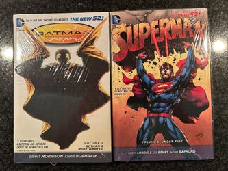 DC Comics New 52 Hardcover Graphic Novel Lot - Sealed