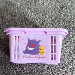 Pokemon Gengar And Pikachu Mini Basket 