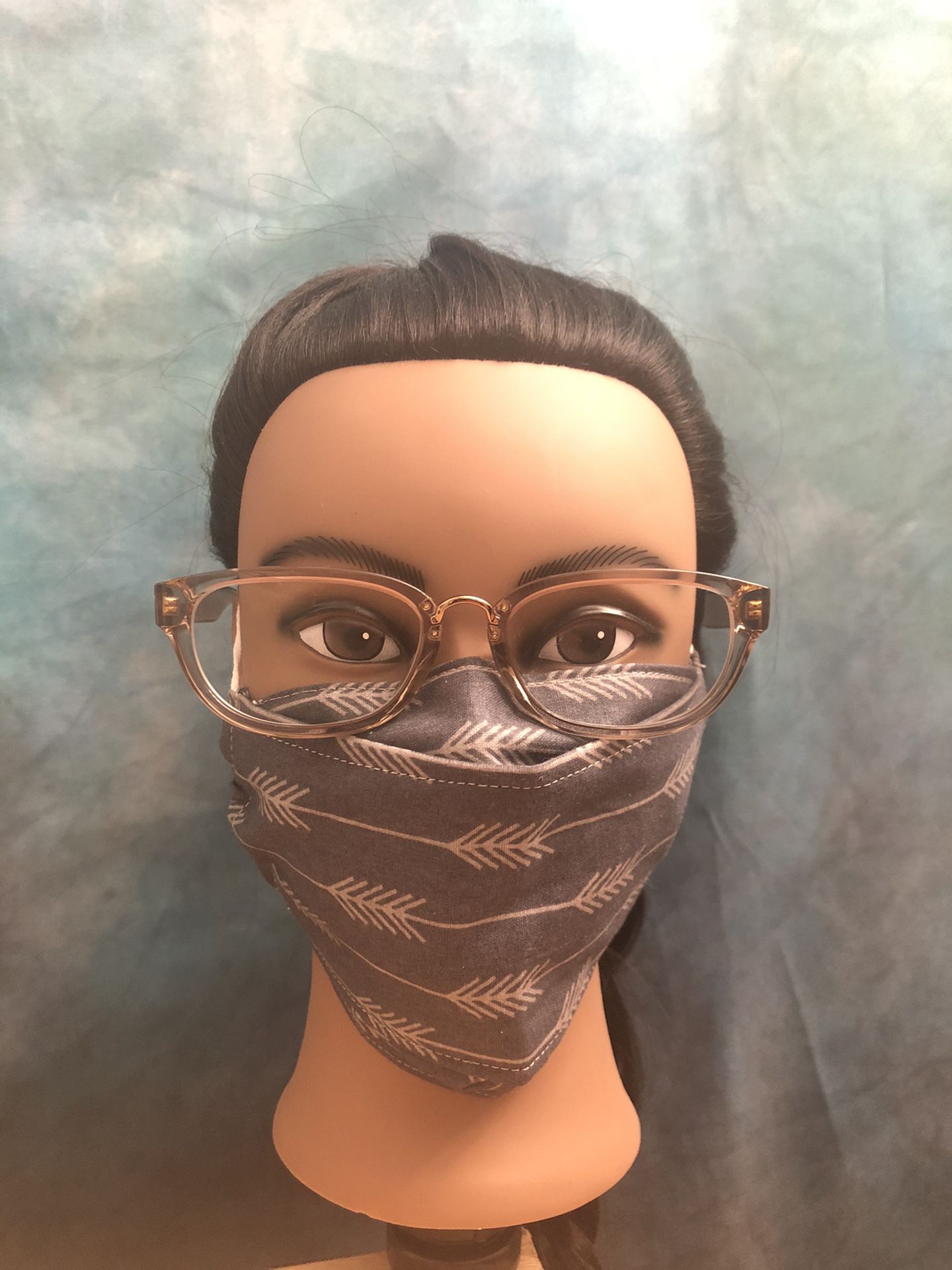 3D Fog-free mask (Grey with arrows)