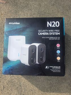 La View N20 wireless security camera system
