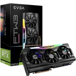 EVGA GeForce RTX 3070 FTW3 Ultra Gaming, 08G-P5-3767-KL, 8GB GDDR6, iCX3 Technology, ARGB LED, Metal Backplate, LHR