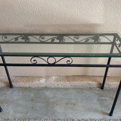Console Glass Table 