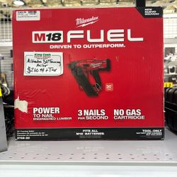 Milwaukee Nailer 