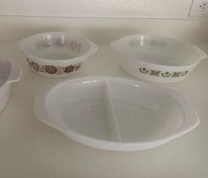 Vintage Glasbake/Anchor Hocking Fire King/PYREX Bowls/Dish ✨$12 EACH✨