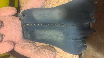 Long deimi skirt