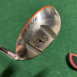Taylormade 21° Men’s RH Rescue Hybrid S-90 Titanium Bubble 