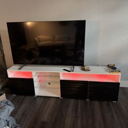 Tv Stand With Led Light
