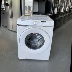 Samsung 4.5 Cu. Ft. White Front Load Washer - WF45TAW I O 
