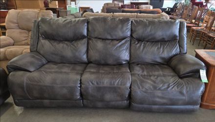 Dual Reclining Couch with Adjustable  Headrest