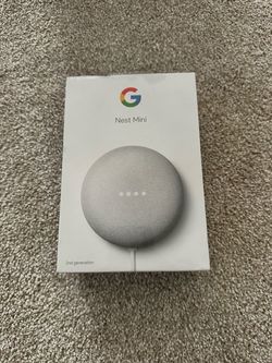 2nd Gen Google Nest Mini - UNOPENED