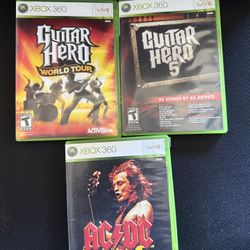 Guitar Hero Xbox 360 Games ACDC