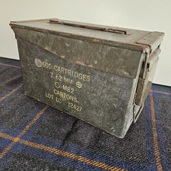 50 Cal Metal Ammo Can