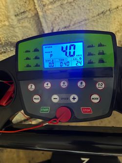 Treadmill with LCD Console
