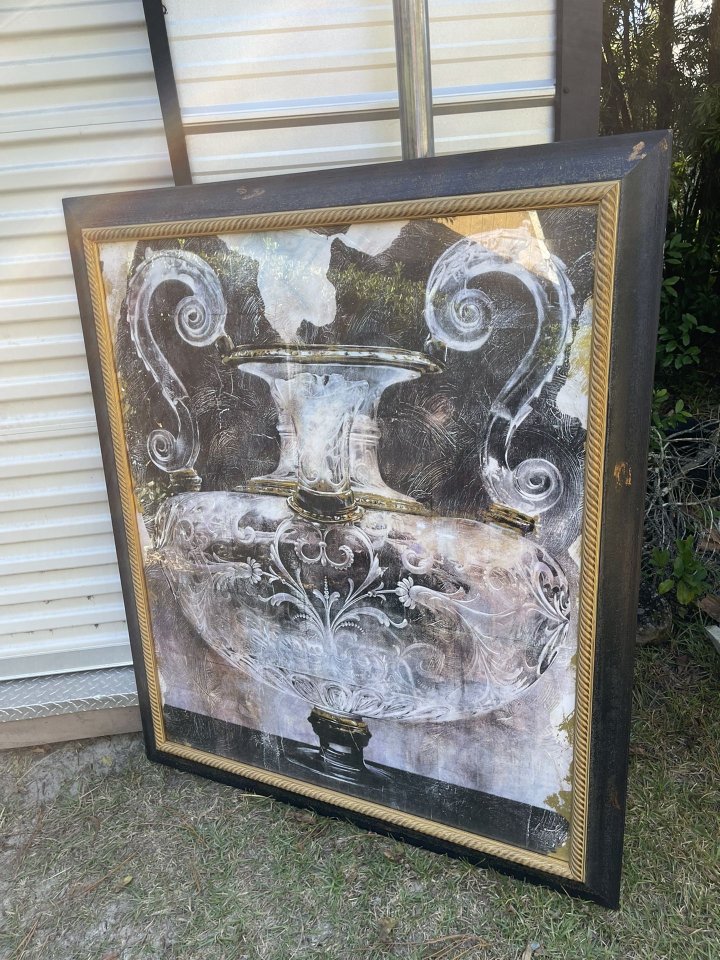 Large Framed Pic
