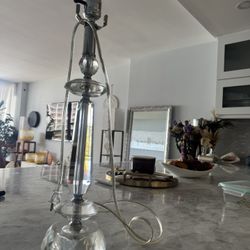 Clear Crystal Lamp