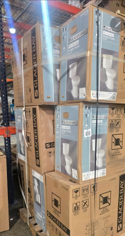 12 in Single Flush Round Toilet 1.28 GPF