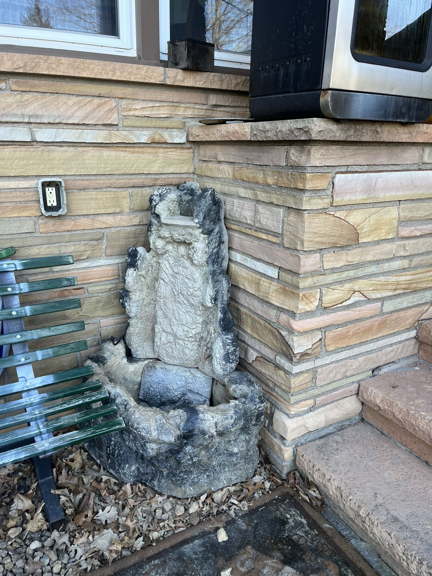 Corner Outdoor Fountain