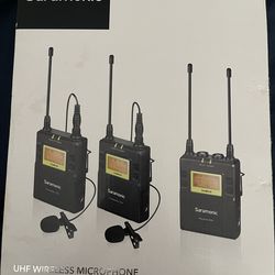 Saramonic UwMic9 Dual Wireless Lavalier System (RX9 + 2 TX9) – Complete Kit