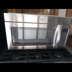 Whirlpool Stove Top Microwave 