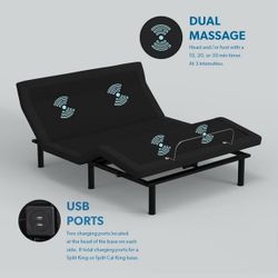 Member's Mark Premier Adjustable Base with Pillow Tilt and Massage Queen $499.99